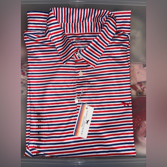 Men’s XL Simply Southern Polos Lot of 5 - Picture 4 of 6